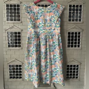 Bonpoint Girls' Exclusive Multicolored Liberty Fabric Stephanie Dress